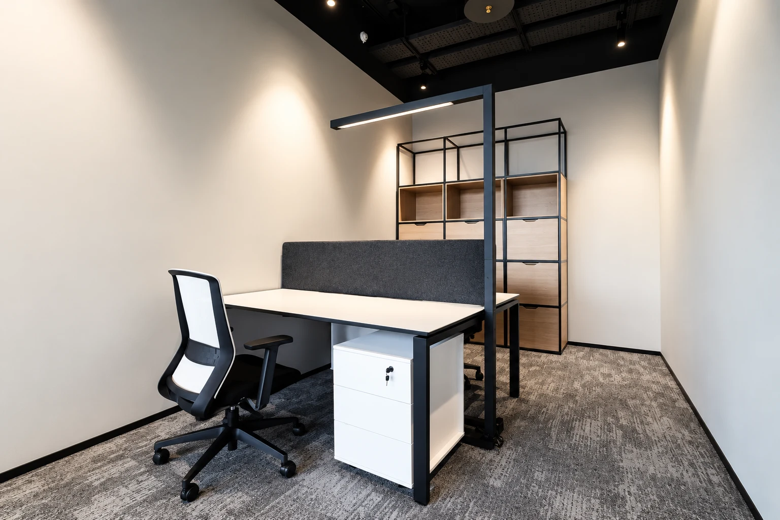 Partitioned workstations