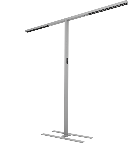 Natural daylight floor lamp