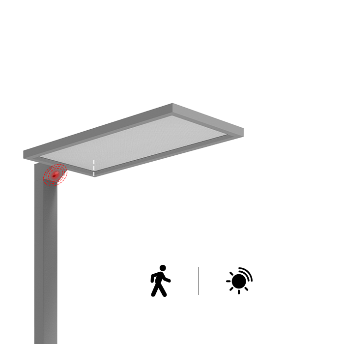 LED free standing luminaires