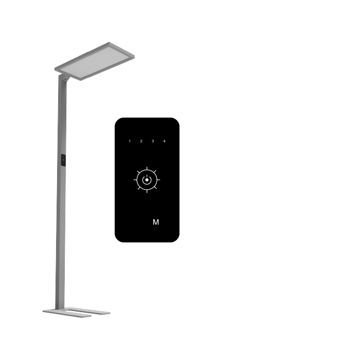 LED free standing luminaires