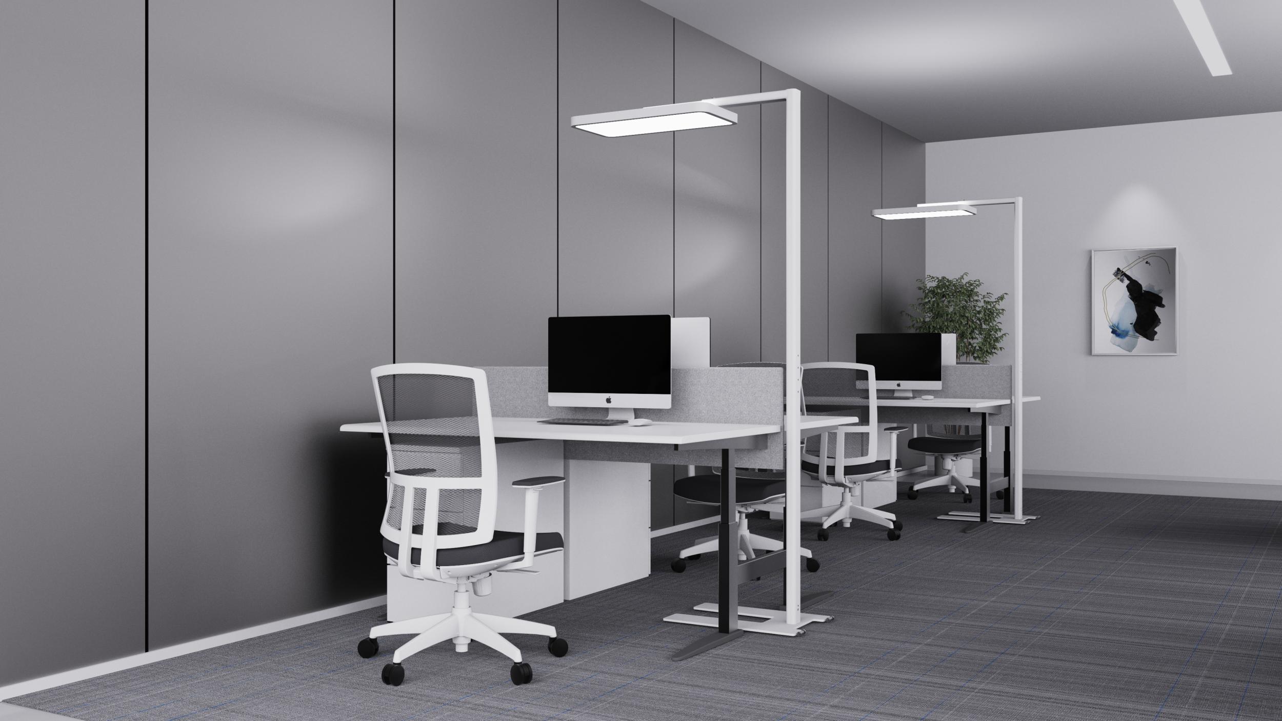 Office Floor Lamps:Desk-Saving Office Floor Lamps for Corporate Workspaces